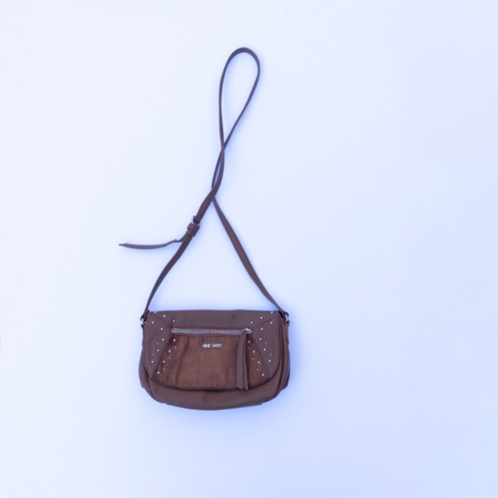 Nine West Cognac Crossbody Bag
